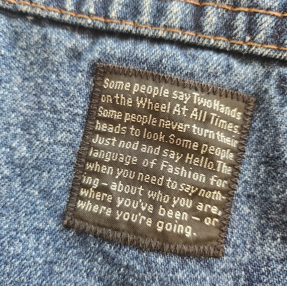 Vintage Syncs By UNIONBAY Denim Pleated front Mom Jeans High Waist - Picture 9 of 14